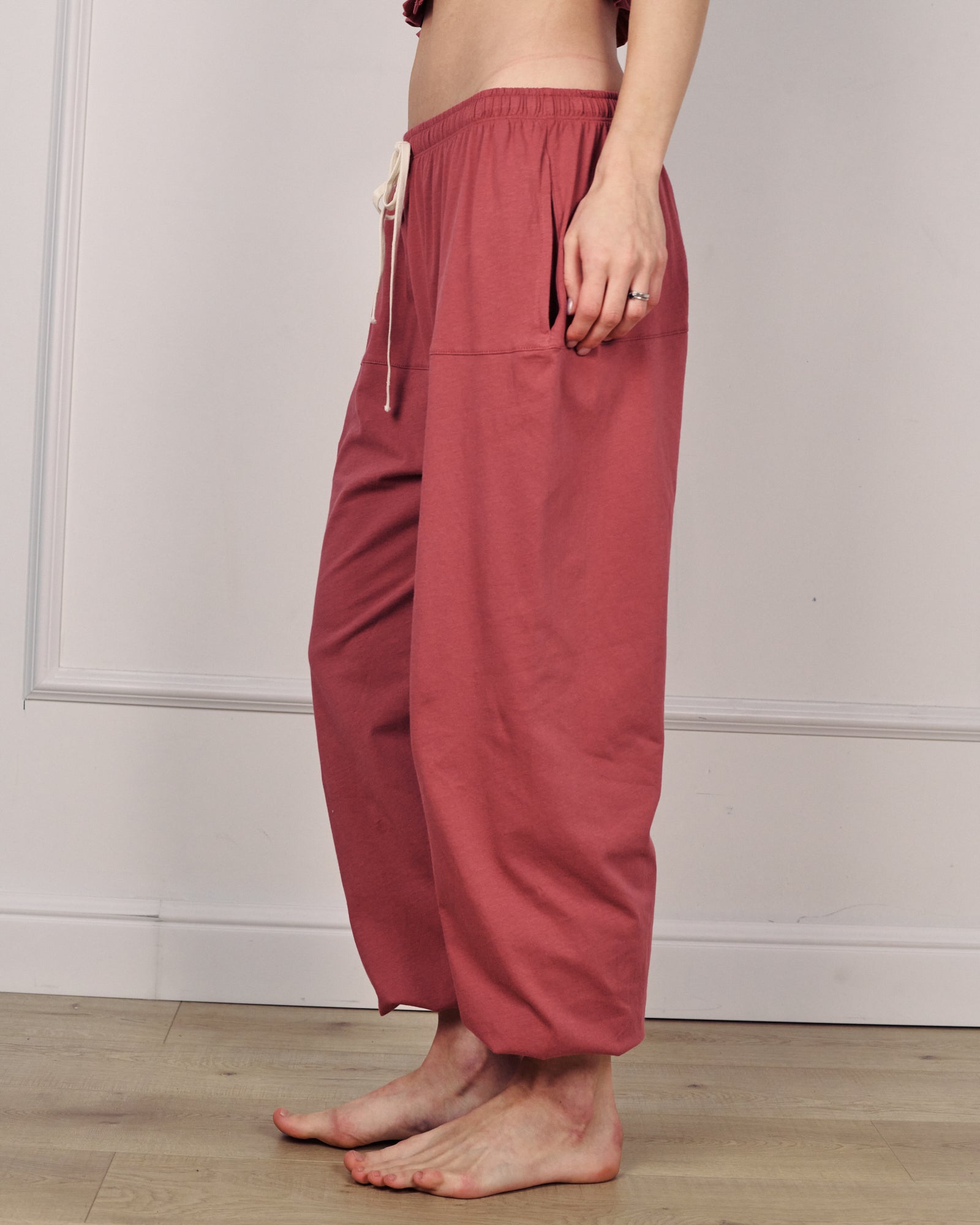 OSCAR PANTS SMOKY ROSE