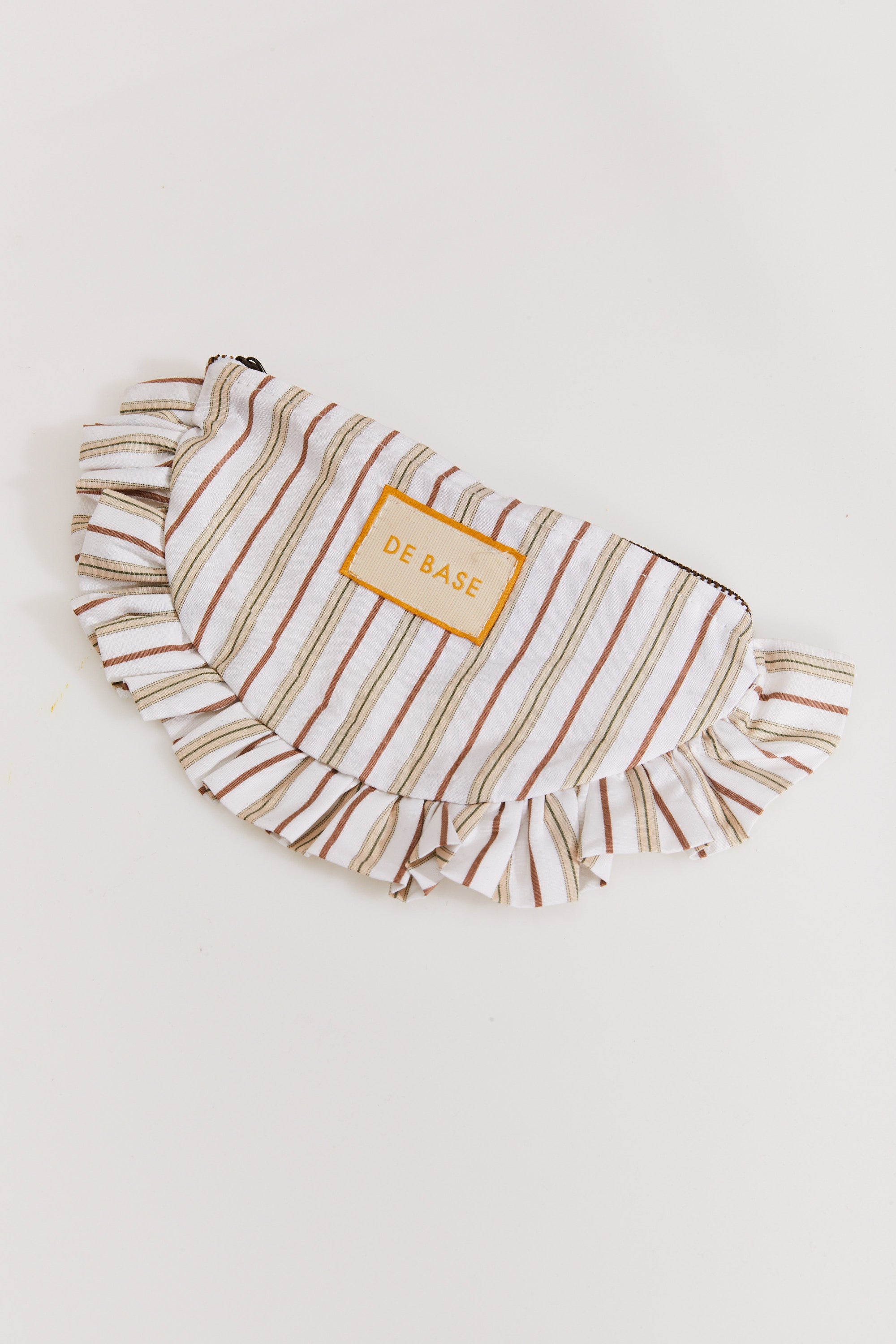 SUMMER CLUTCH BEIGE STRIPES