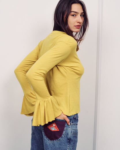DIANA SHIRT MUSTARD