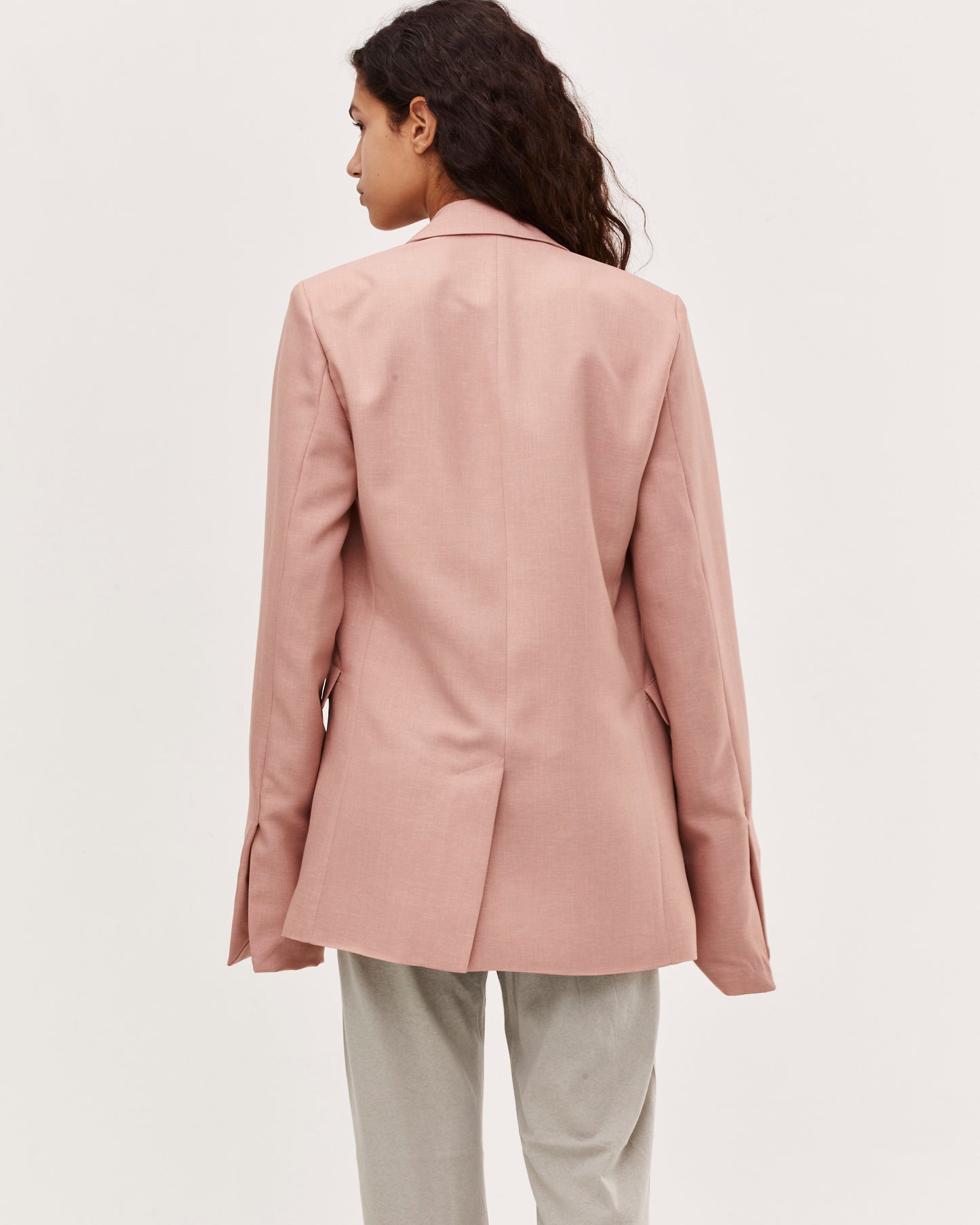 RONNY FITTED JACKET PEACH