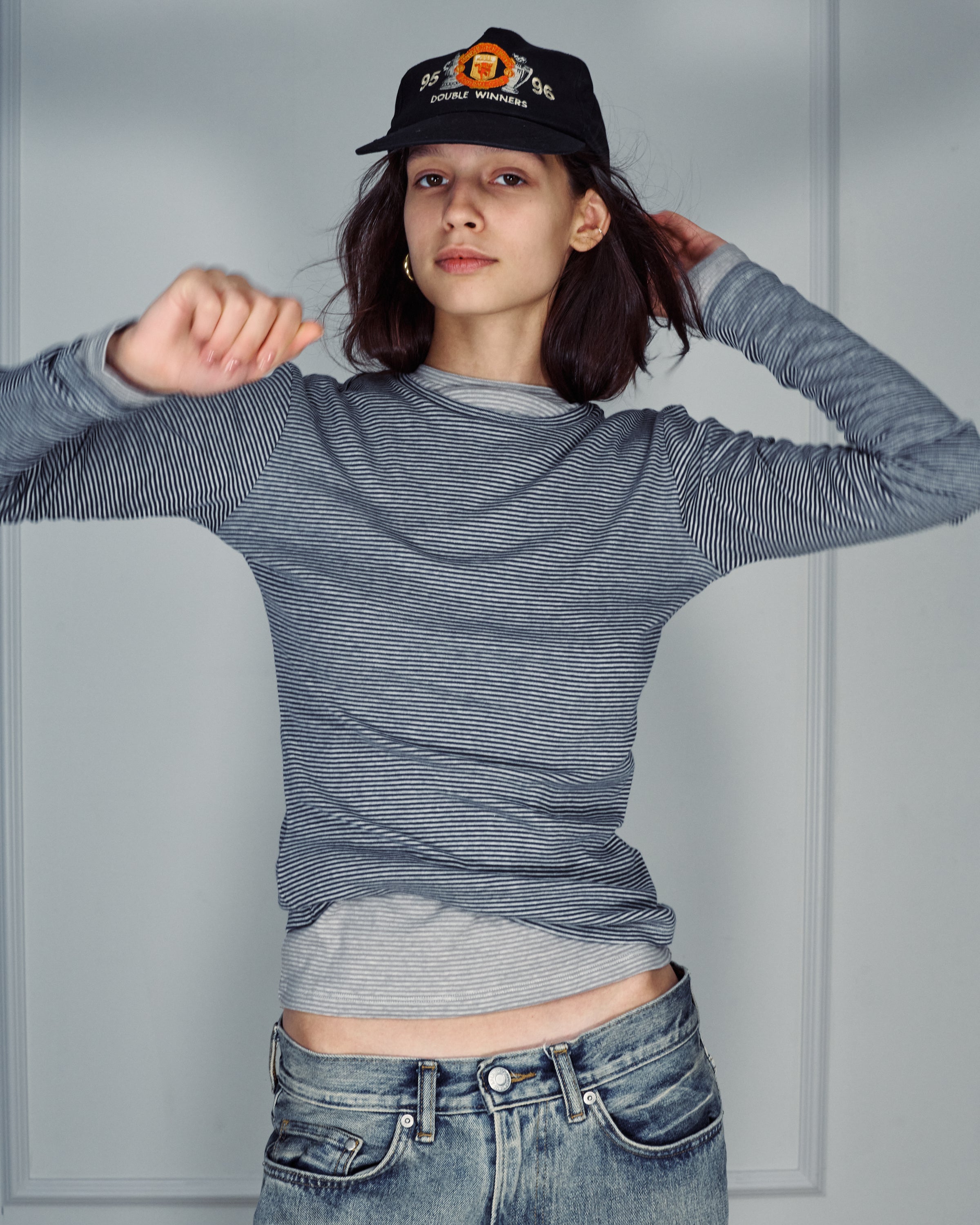 RICH BLUE STRIPES TEE