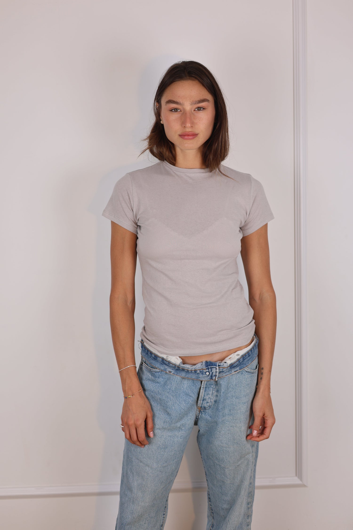 GIN GREY TEE