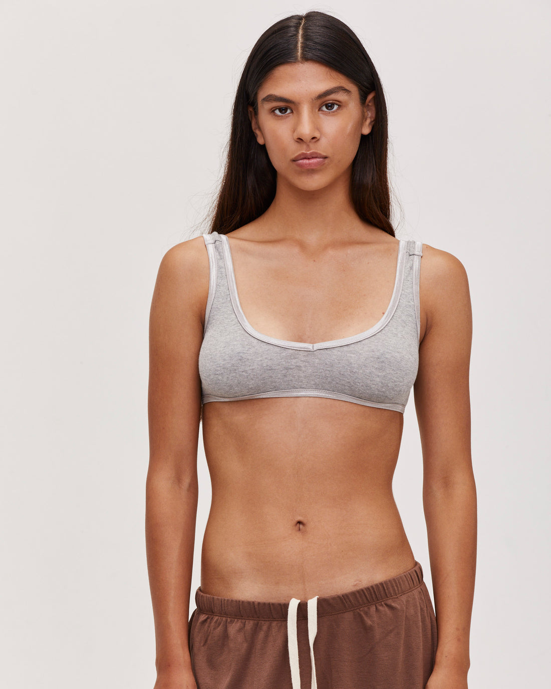 BASIC BRA AMERICAN GREY