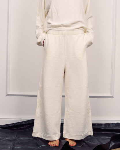 ARTHUR WIDE-LEG PANTS CREAM