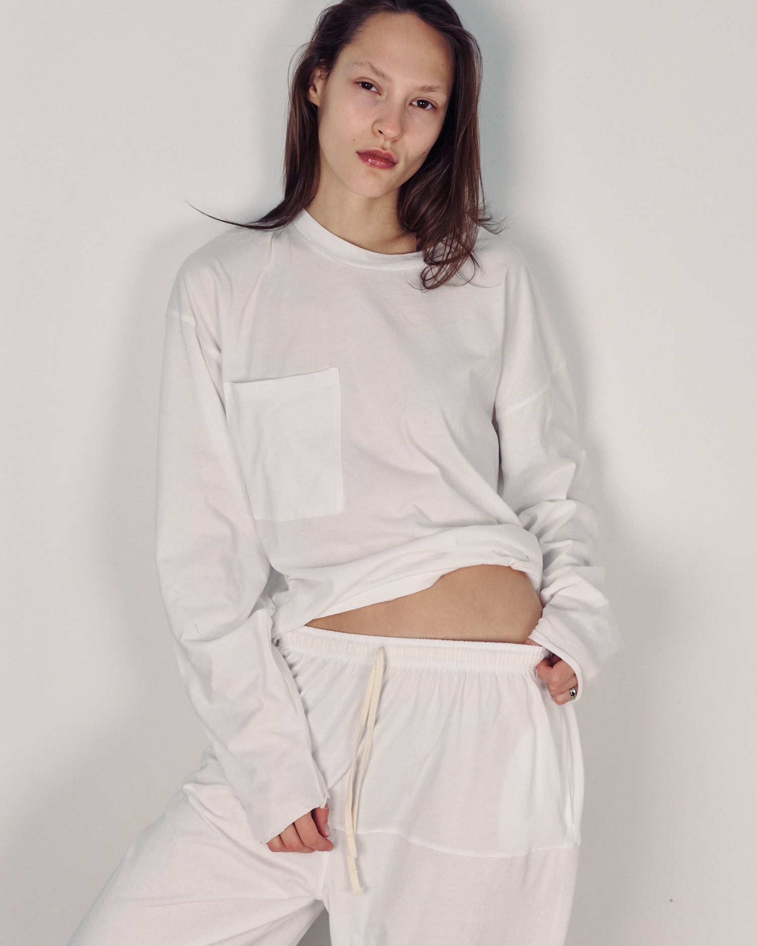 ALICE WHITE LONG SLEEVES