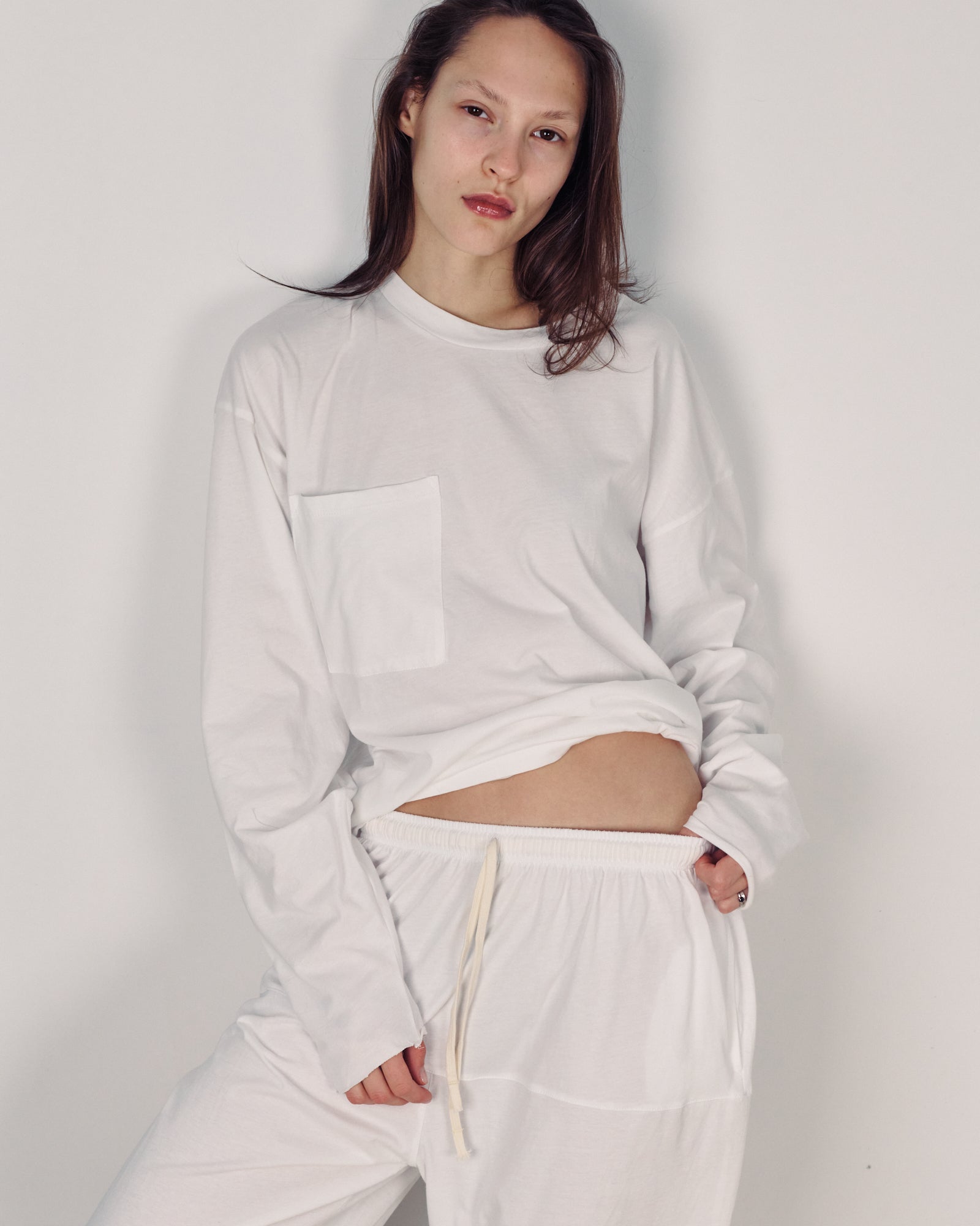 ALICE WHITE LONG SLEEVES