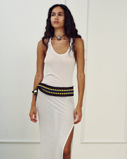 ANTONA WHITE KNIT DRESS