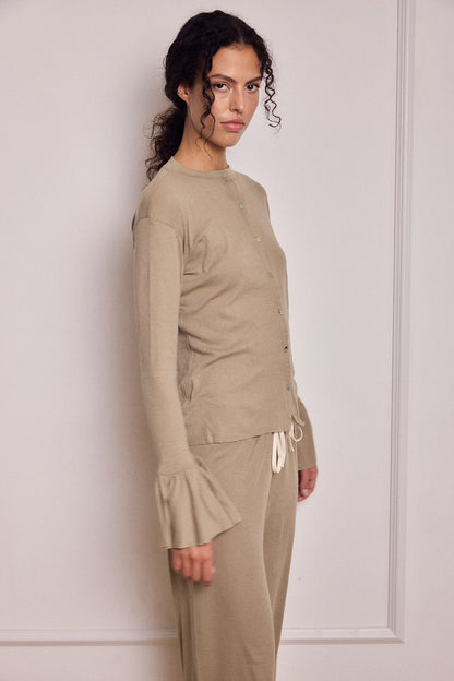 DIANA SHIRT TAUPE