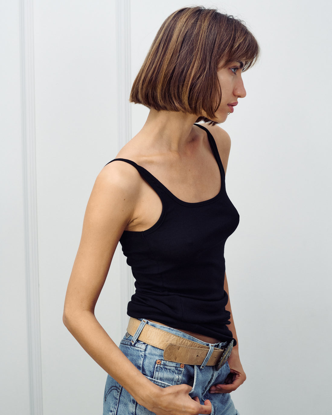 TONI TANK BLACK