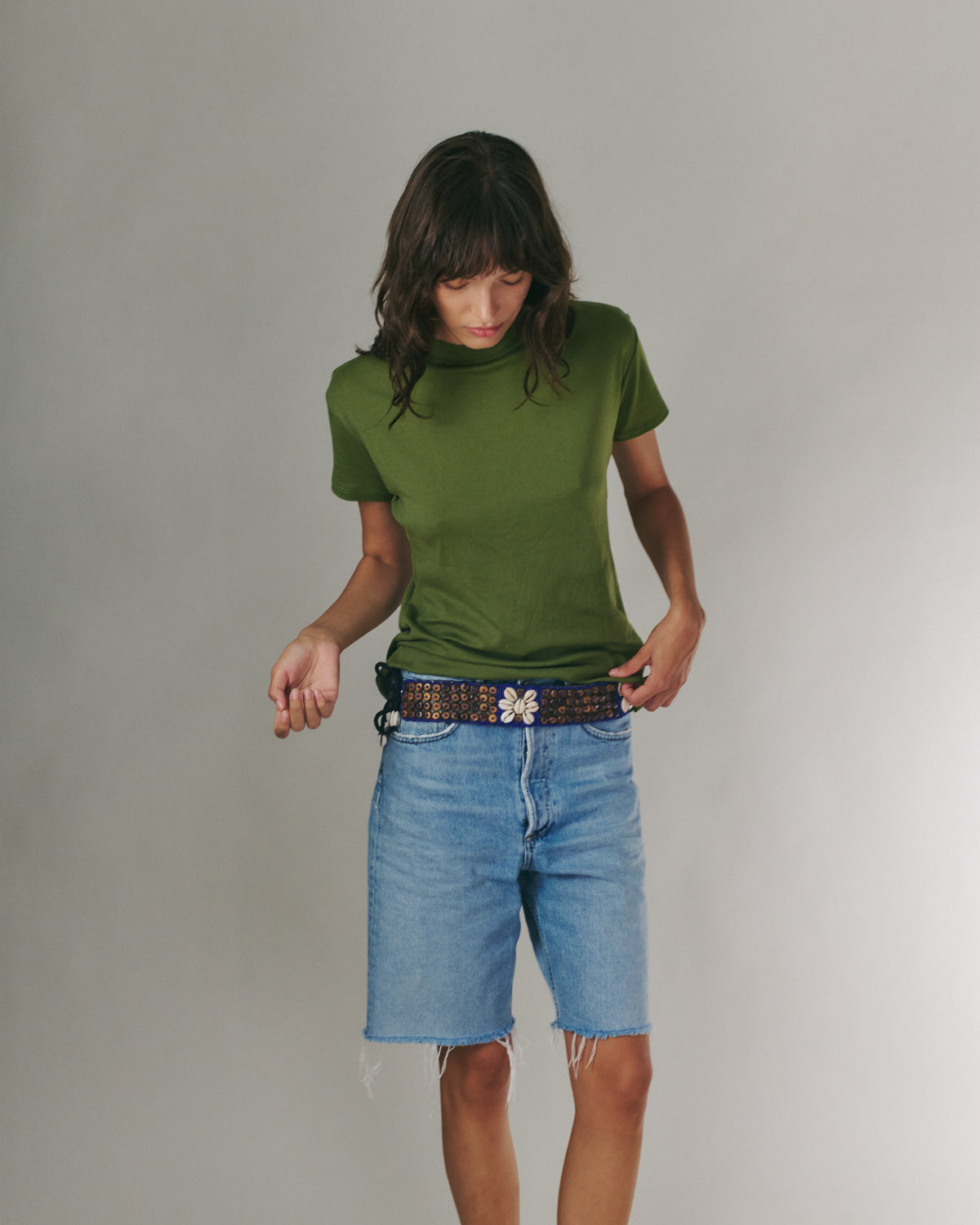JULIE TEE OLIVE