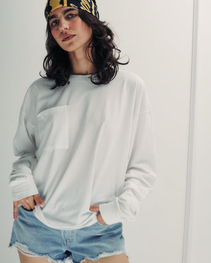 ALICE WHITE LONG SLEEVES