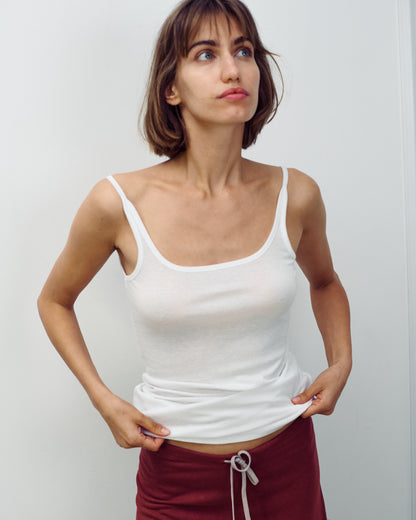TONI TANK WHITE