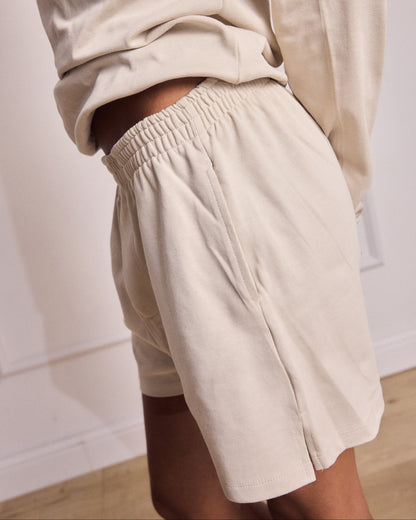 LEO SHORT IVORY