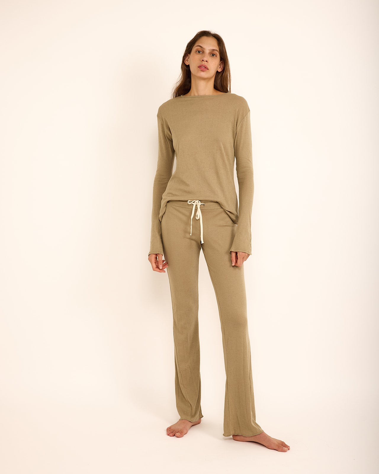 NINA PANTS TAUPE