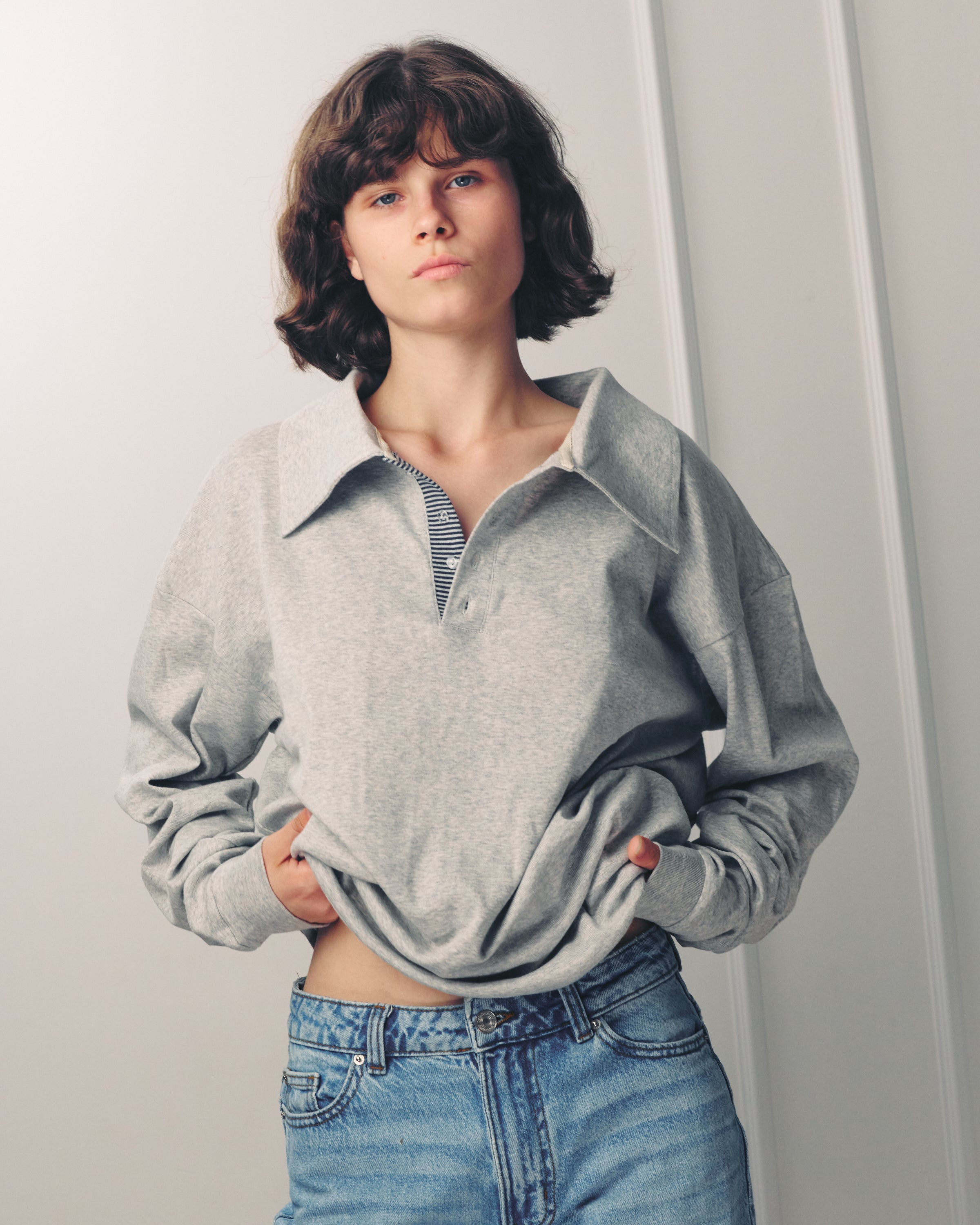 TAMAR POLO CLOUD GREY