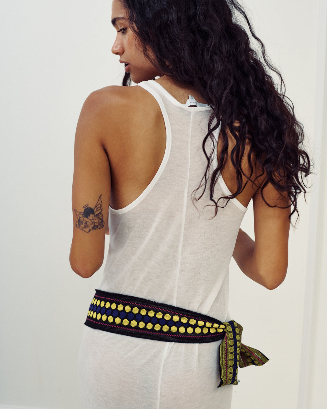 ANTONA WHITE KNIT DRESS