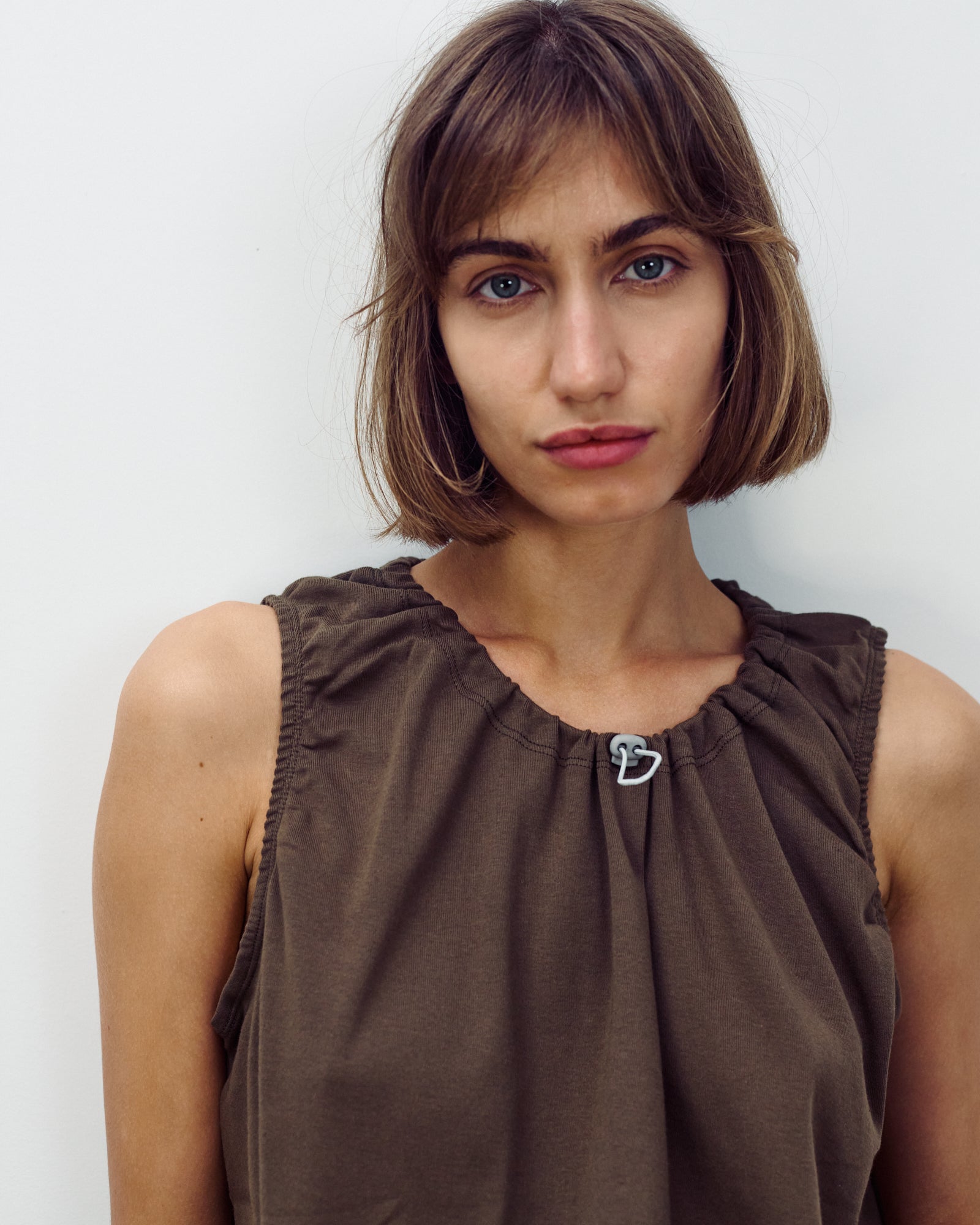 EMMA TOP CHOCOLATE