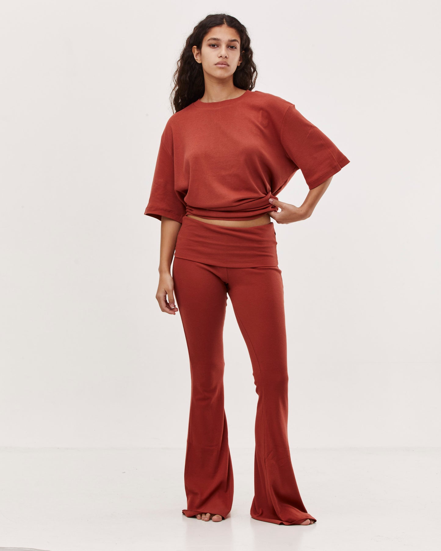 OLIVIA PANTS DESERT RED