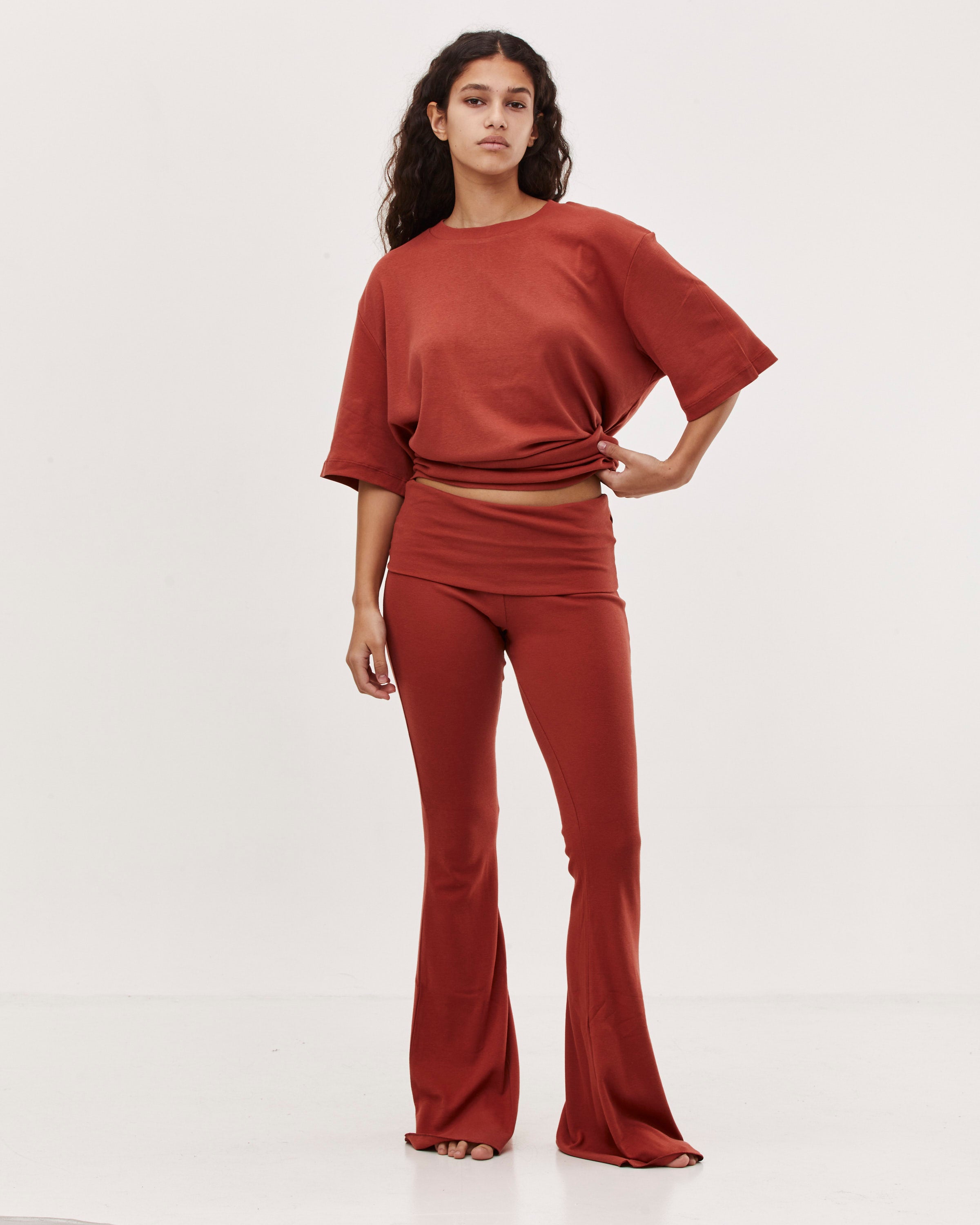 OLIVIA PANTS DESERT RED