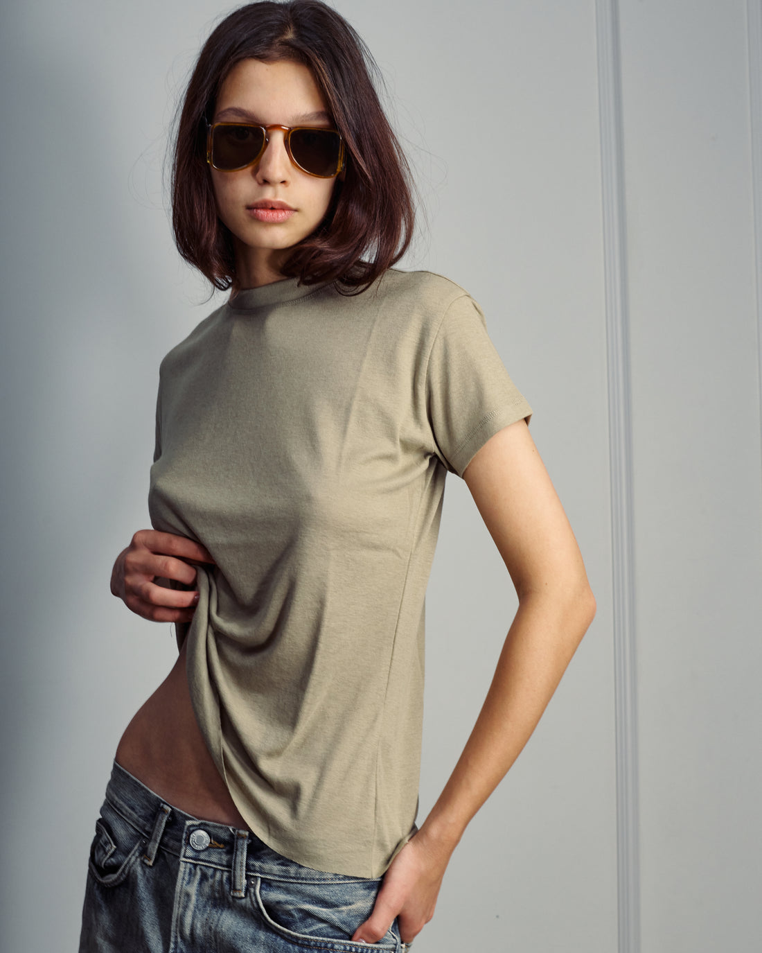 JULIE TEE TAUPE