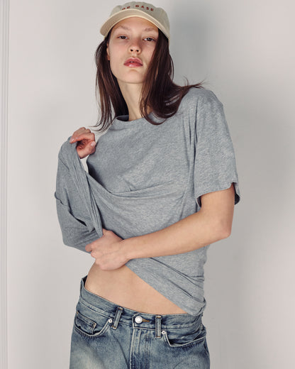 BEN TEE AMERICAN GREY