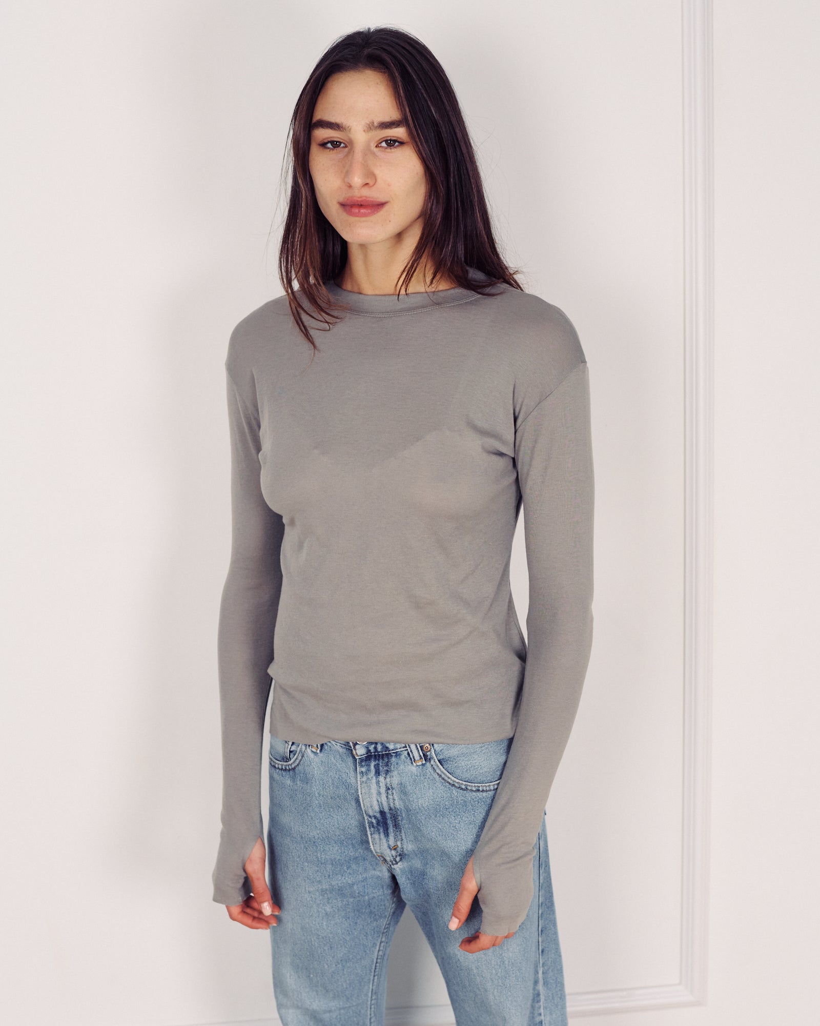 MILA CHELSEA GREY TEE