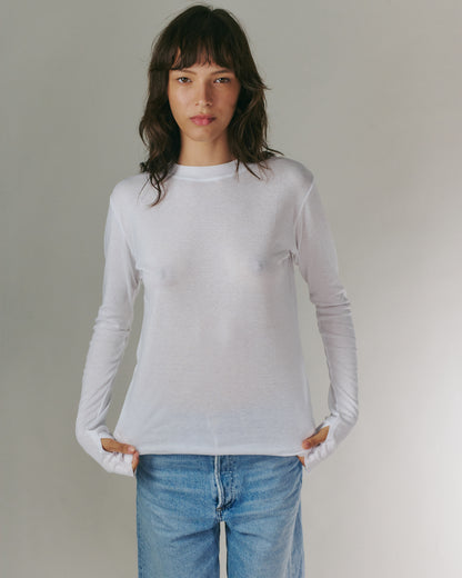 MILA TEE WHITE