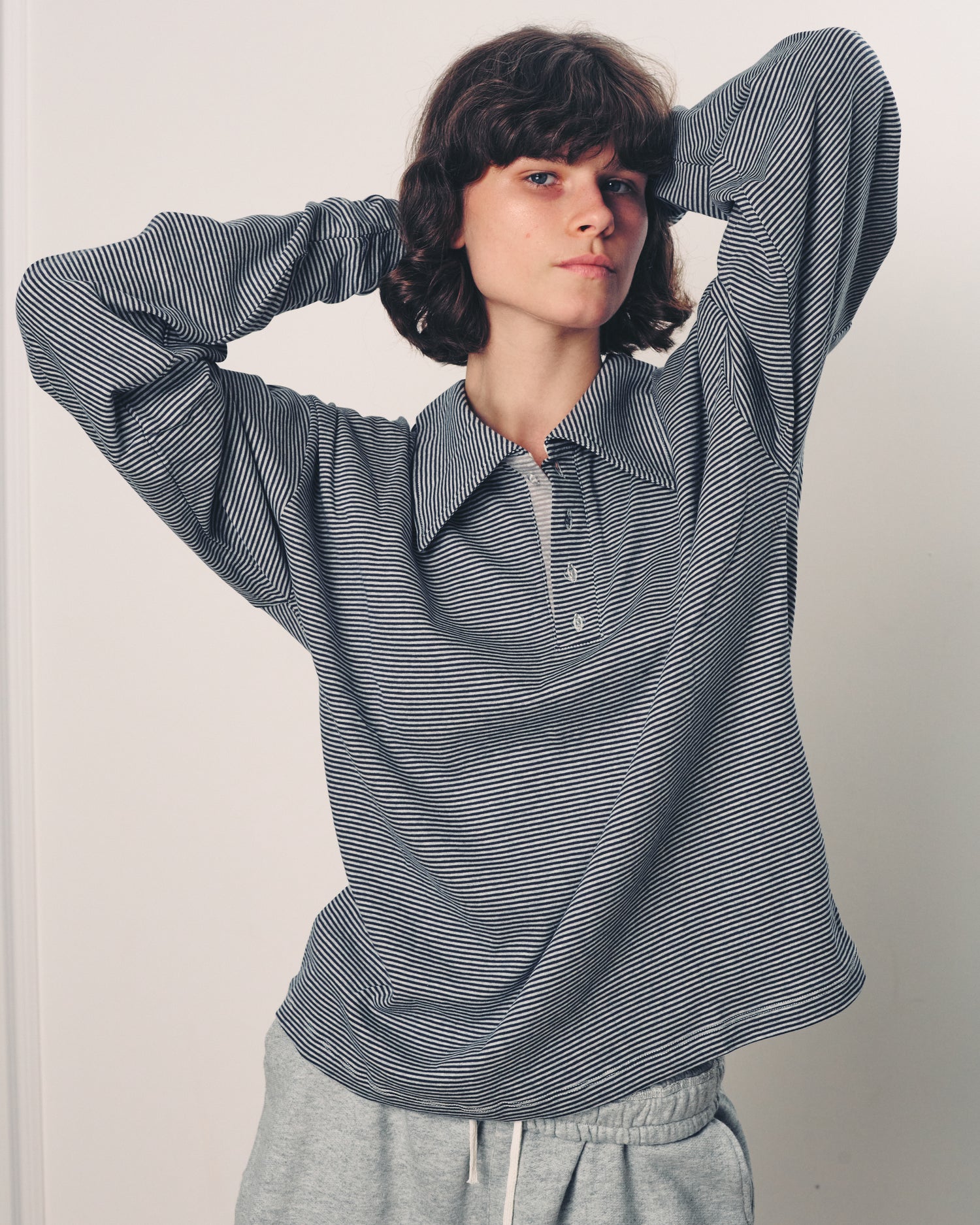 TAMAR POLO BLUE STRIPES