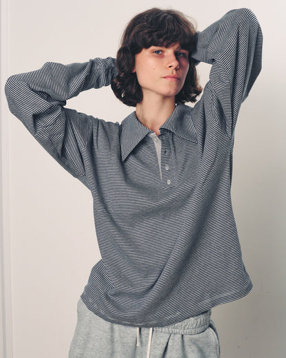 TAMAR POLO BLUE STRIPES