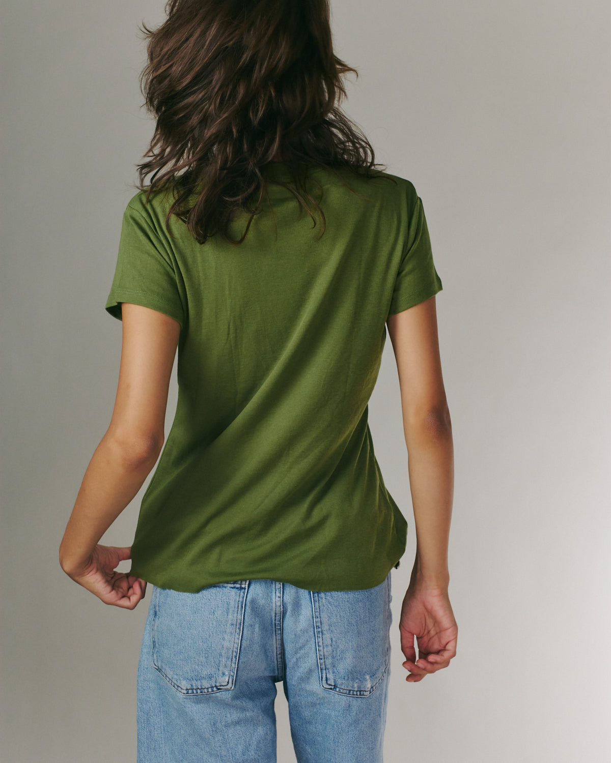 JULIE TEE OLIVE