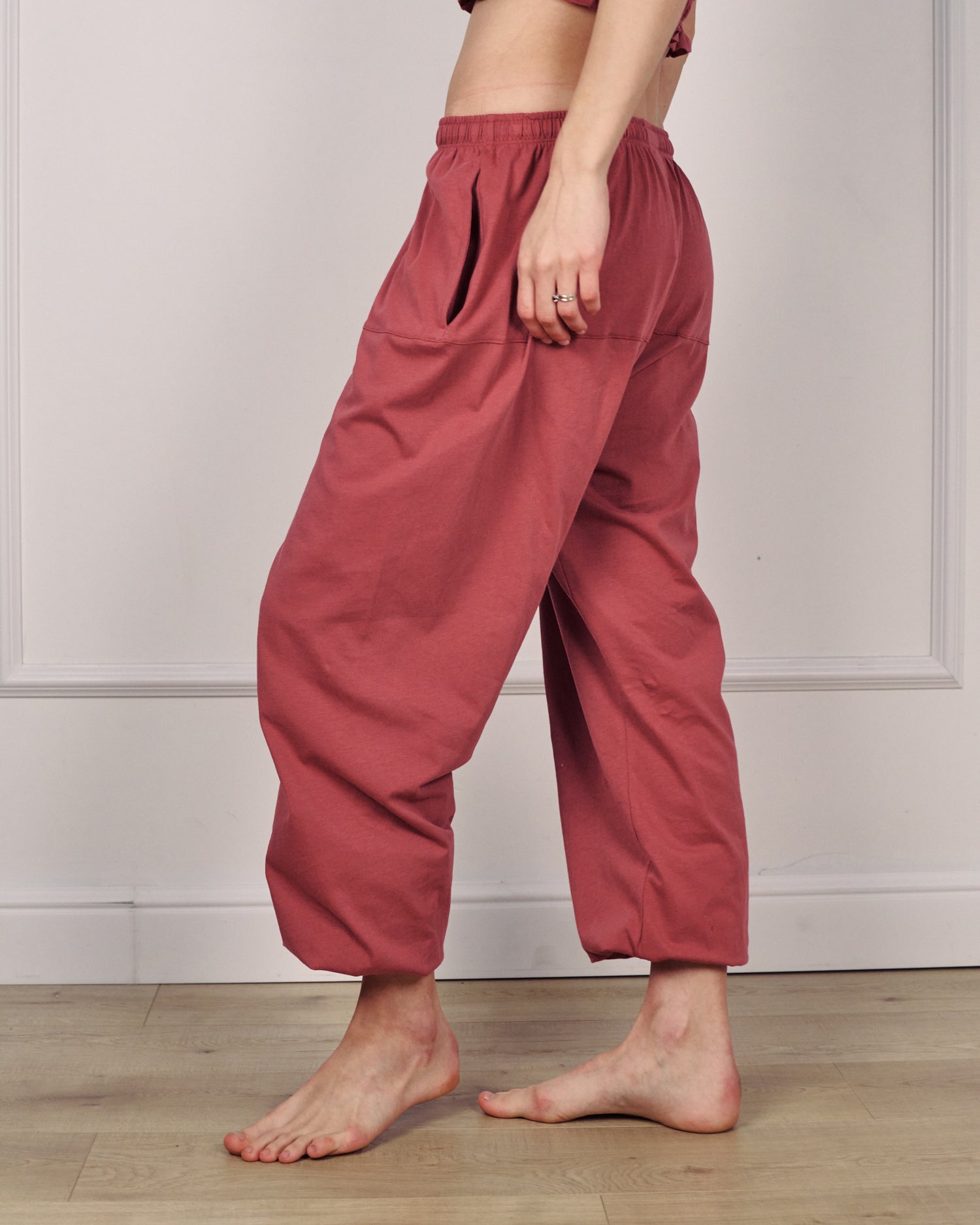 OSCAR PANTS SMOKY ROSE