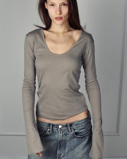 RAIN CHELSEA GREY SHIRT