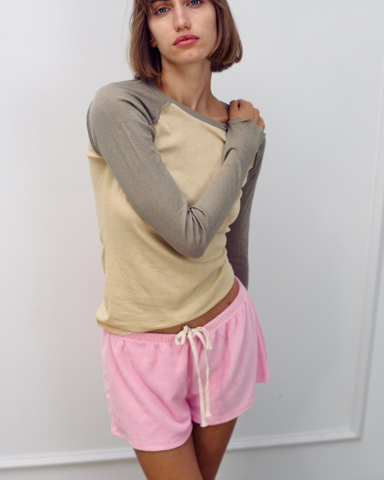 LIONA TEE BUTTER &amp; TAUPE