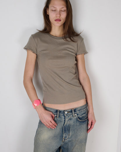 POLY T SHIRT CHELSEA GREY