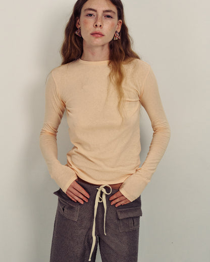 JULIA SWEET PEACH TEE