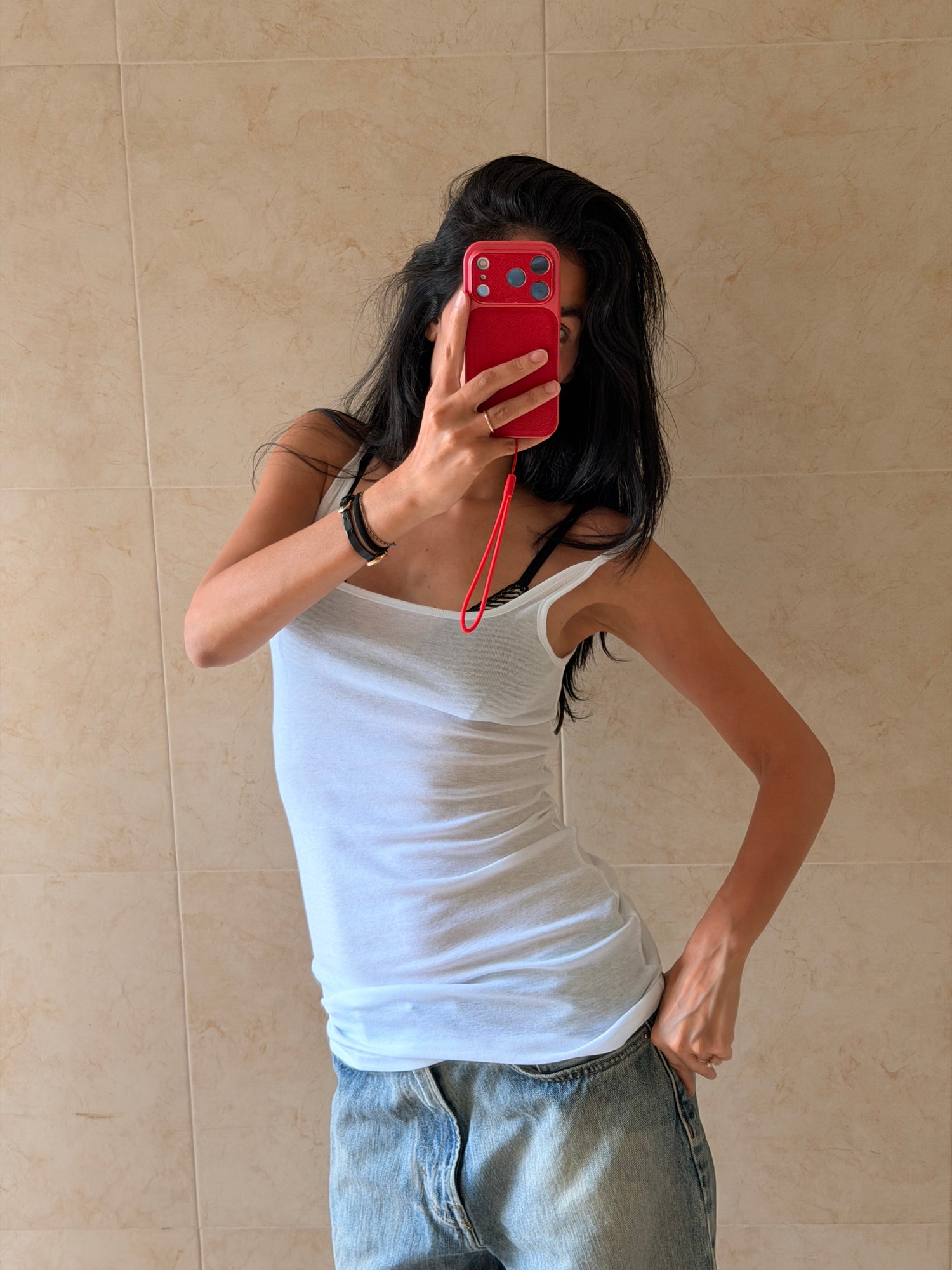 TONI TANK WHITE
