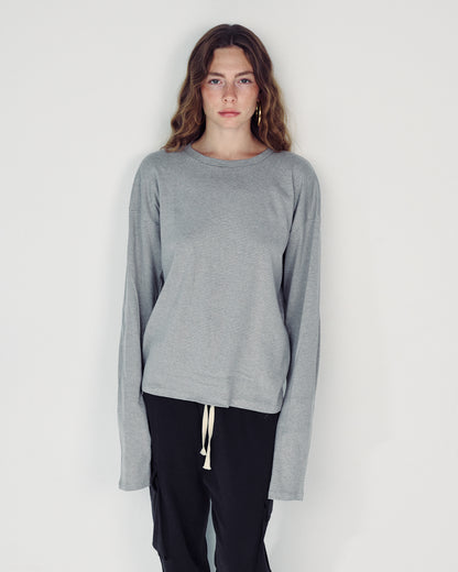 SHILA GREY STRIPES SHIRT