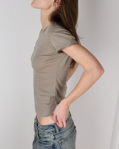 POLY T SHIRT CHELSEA GREY