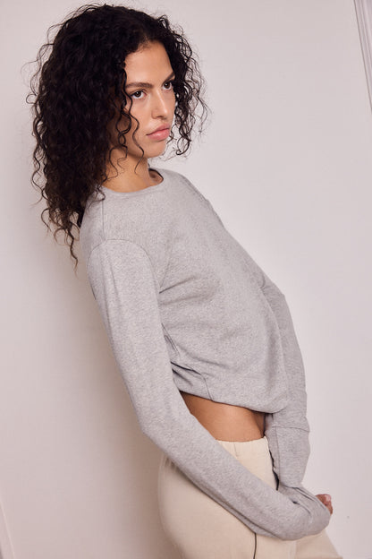 ROXY TEE AMERICAN GREY