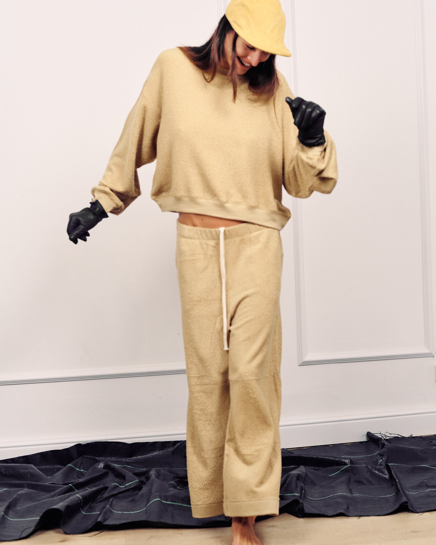 ARTHUR WIDE-LEG PANTS BAMBOO