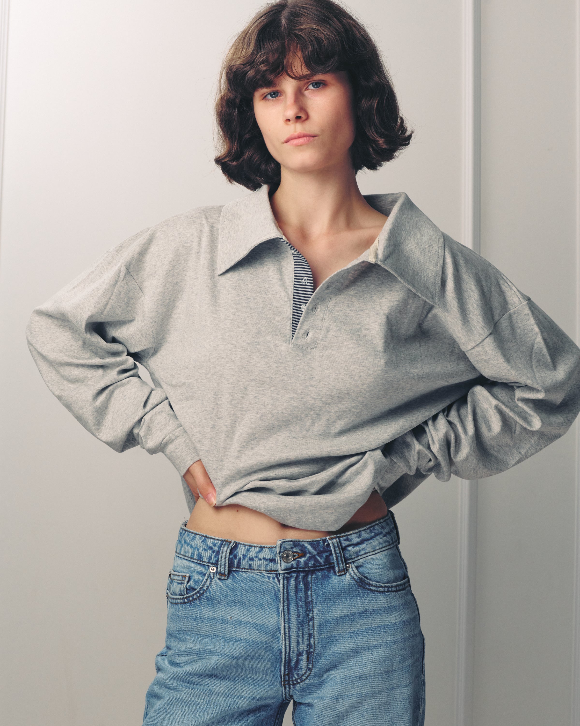 TAMAR POLO CLOUD GREY