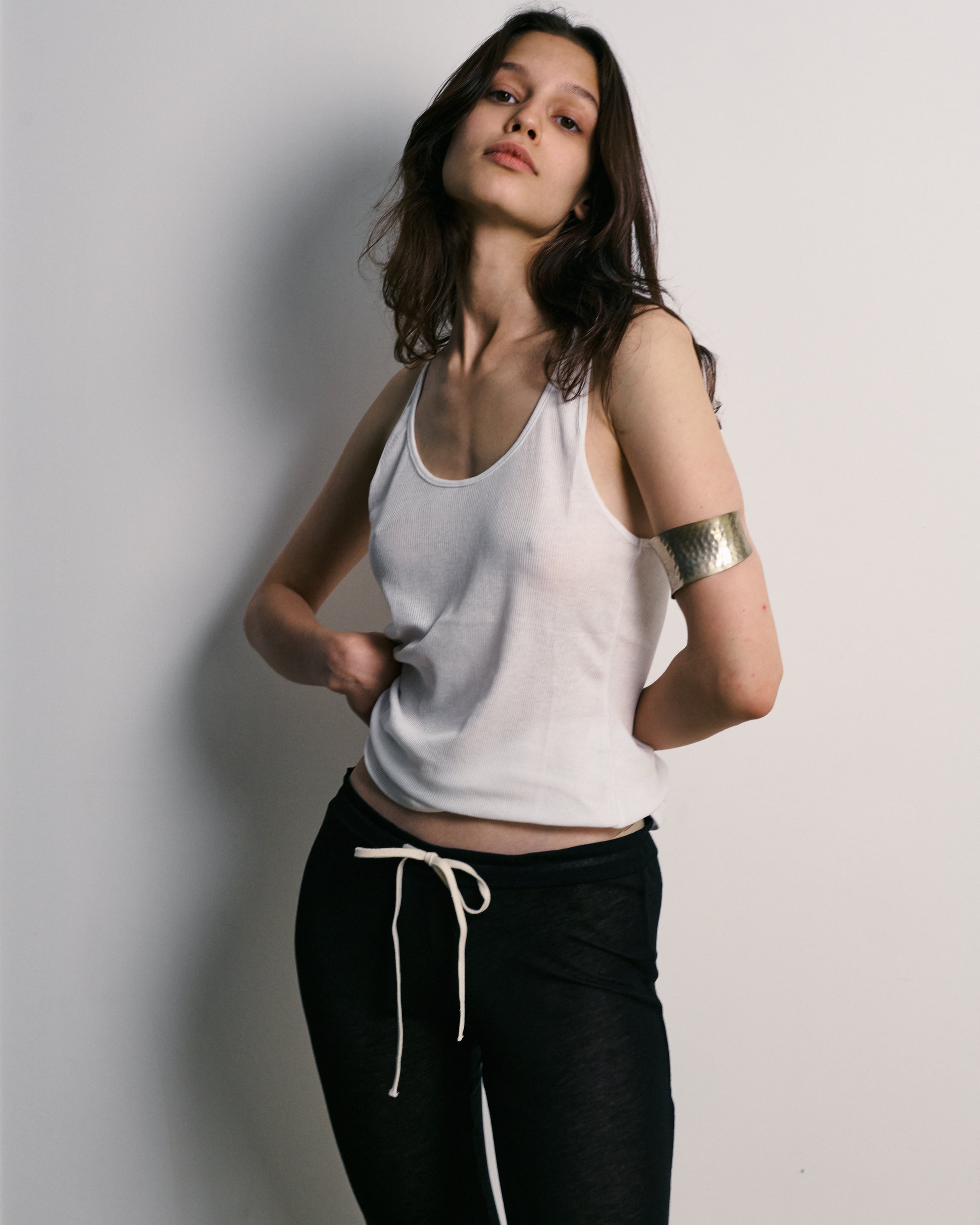 LOREN TANK  WHITE