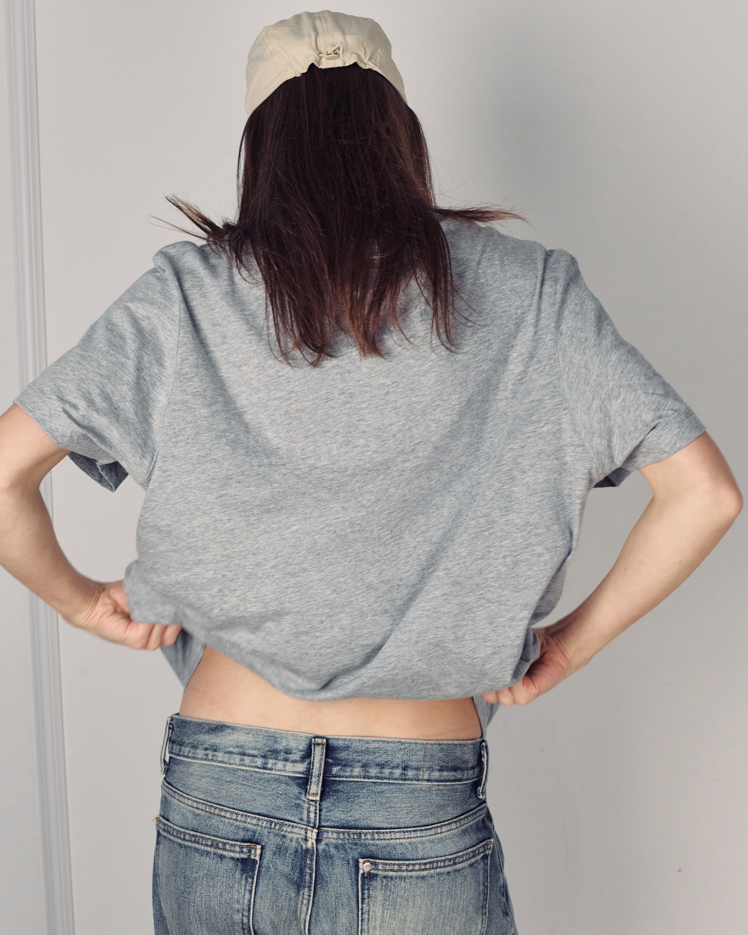 BEN TEE AMERICAN GREY