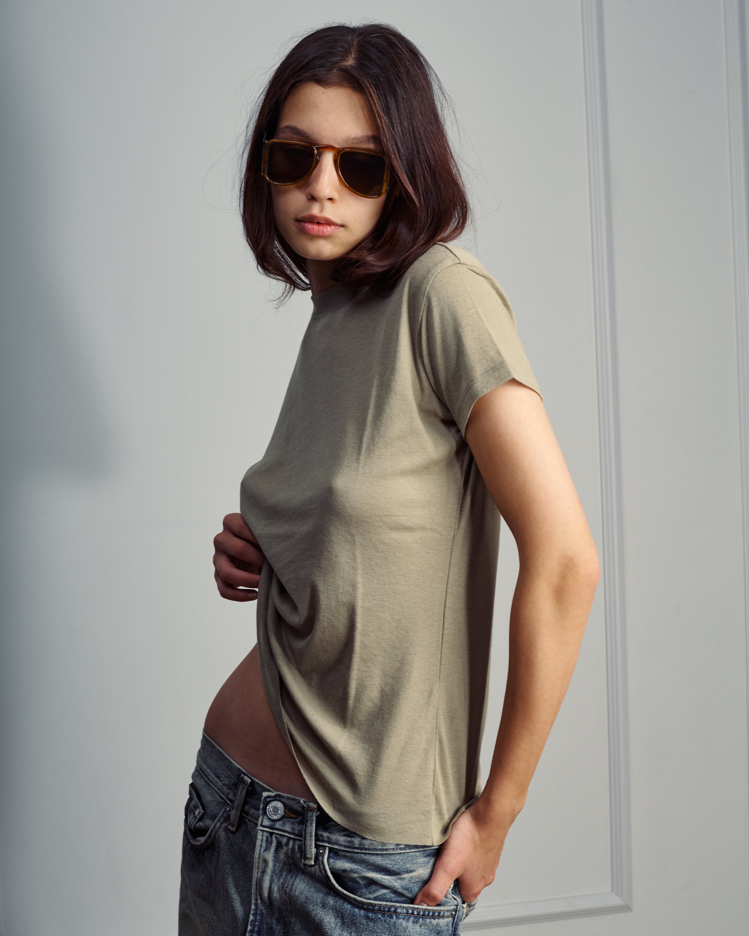 JULIE TEE TAUPE