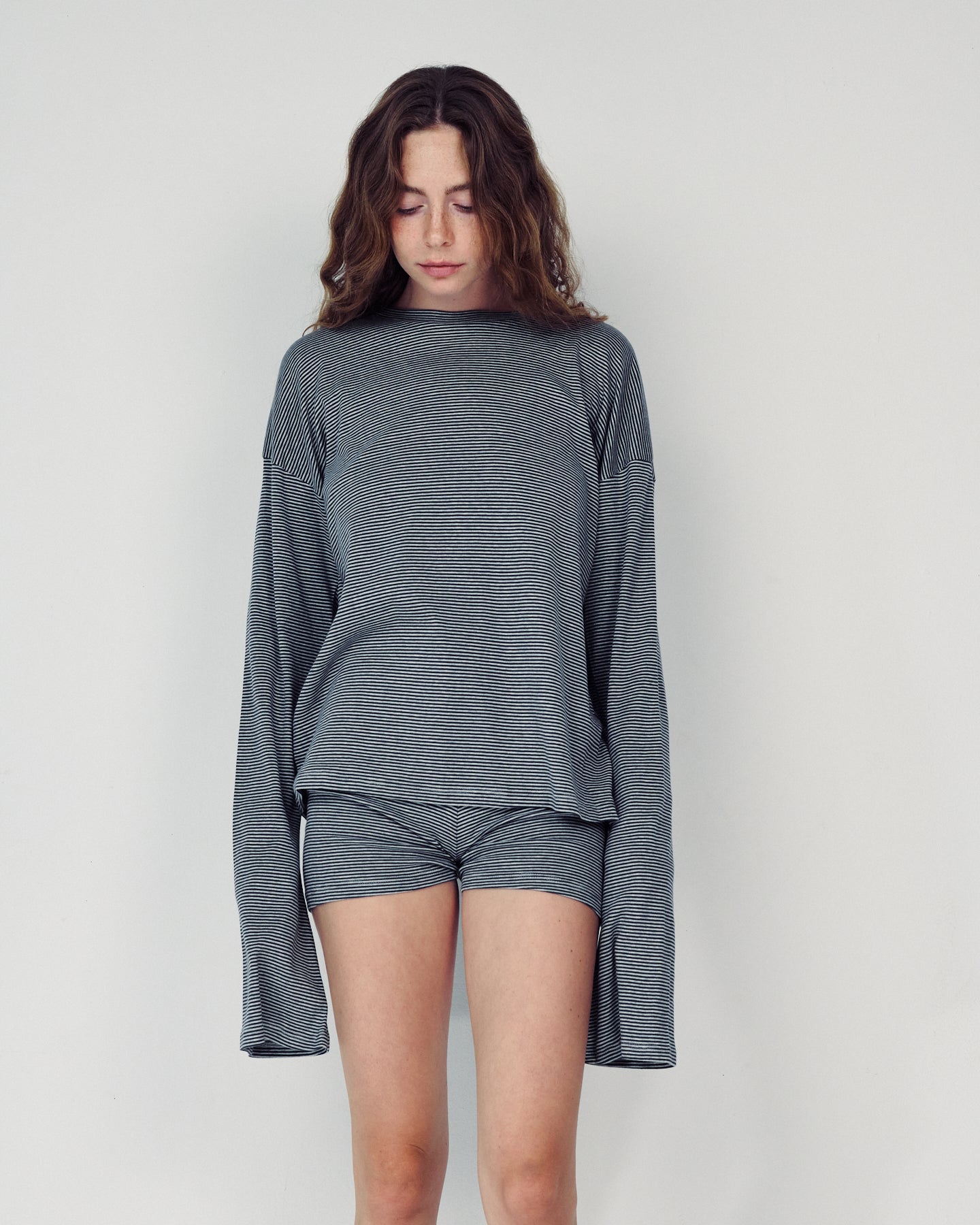 SHILA BLUE STRIPES SHIRT