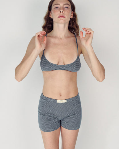 ANGIE BLUE STRIPES BRA