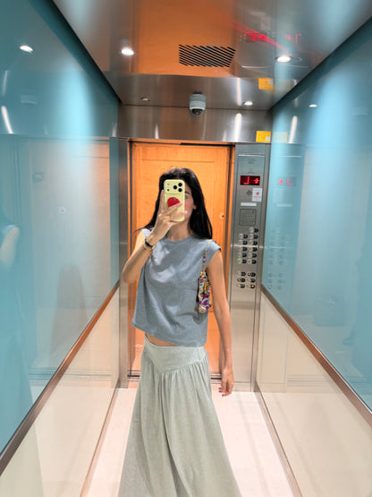 DONNA SKIRT CLOUD GREY