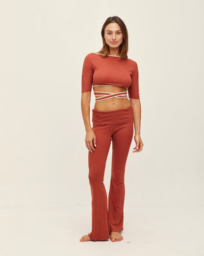 OLIVIA PANTS DESERT RED