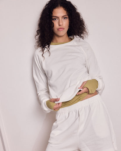 SIMON TOP WHITE