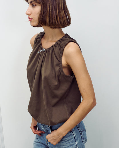 EMMA TOP CHOCOLATE